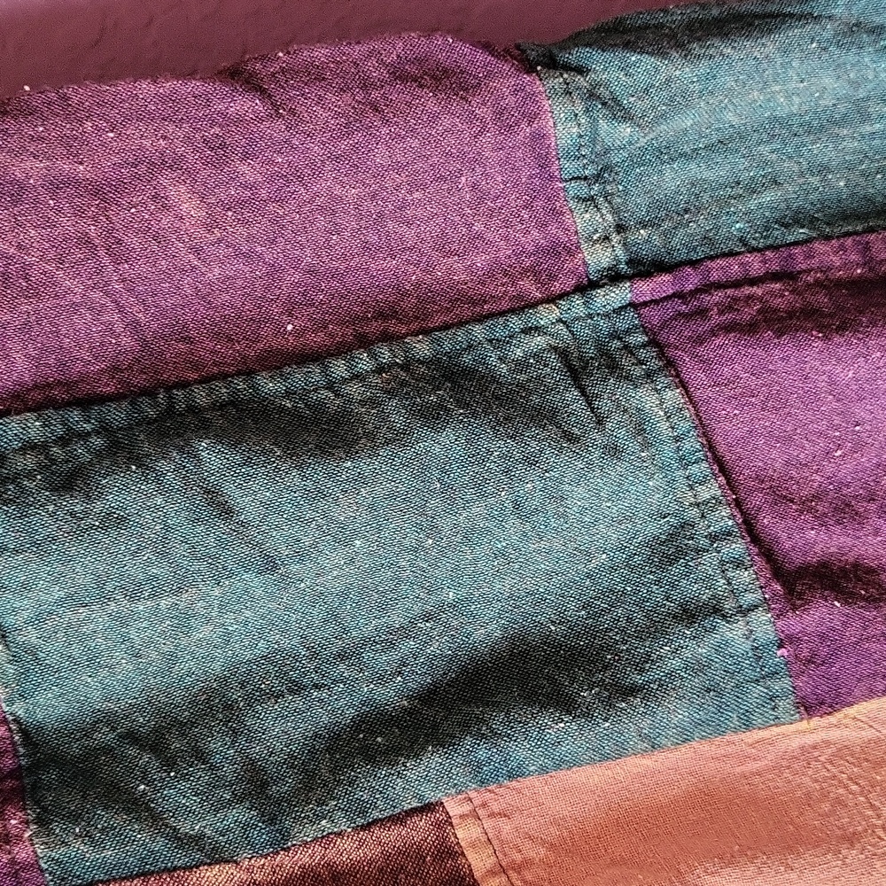 Patchwork Hippie Ankle Pants - image 6